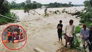 ত্রিপুরায় বন্যায় প্রাণহানি বেড়ে ১০, নিখোঁজ অনেকে